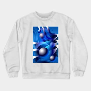 WATERMOON Abstract Digital Art #06 Crewneck Sweatshirt